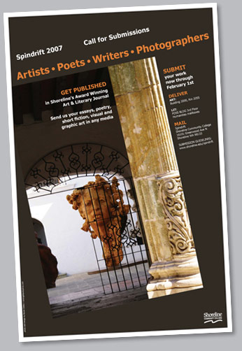 Spindrift call for sumissions poster